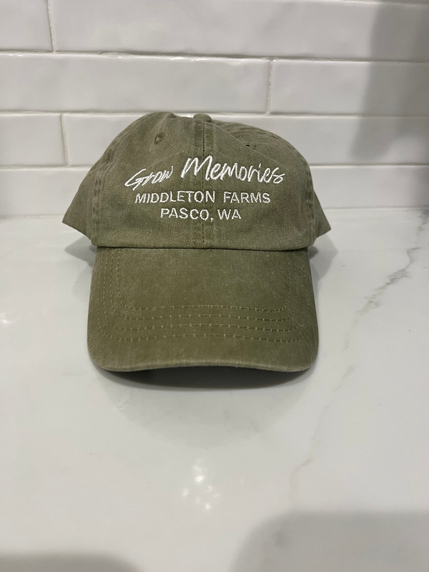 HAT - Grow Memories Dad Hat (Khaki)