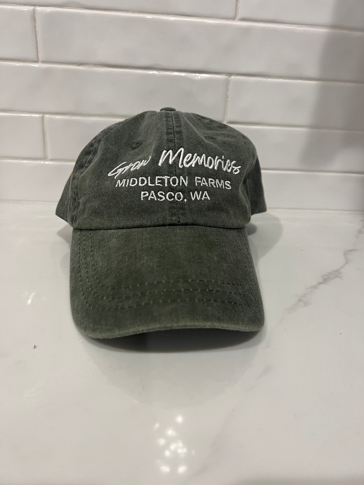 HAT - Grow Memories Dad Hat (Olive)