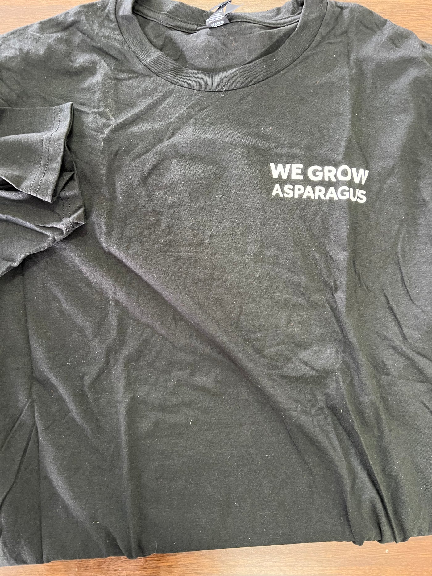 Shirt (Black Short Sleeve) - We Grow Asparagus