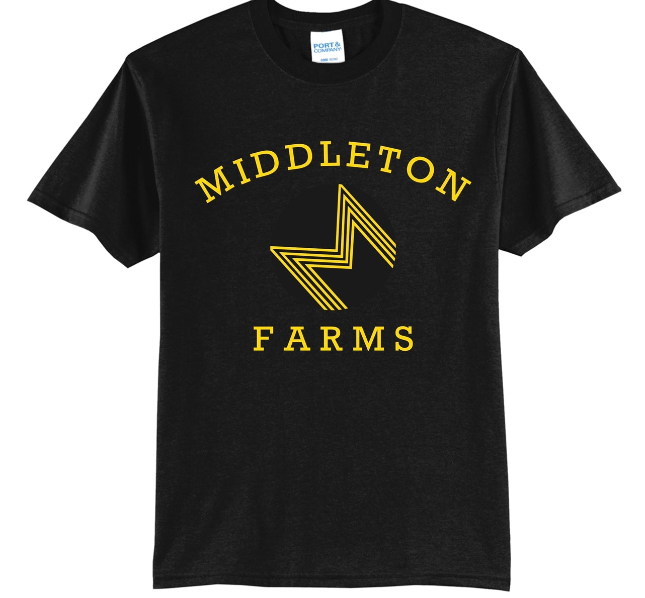 Shirt (Black Short Sleeve) - Middleton Farms Yellowstone "M"
